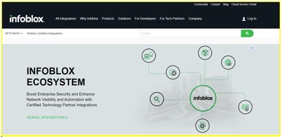 The new Infoblox Ecosystem Portal