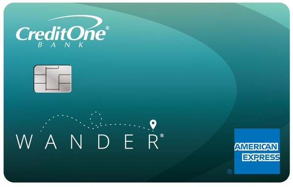 The Credit One Bank American Express Wander card The Credit One Bank American Express Wander card
