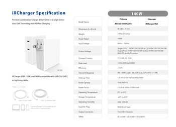 iXCharger 140W specs