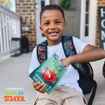 Crispy Green's Crispy Fruit snacks are a delicious, nutritious option kids love and an easy way to sneak in more fruit servings. These snacks reduce the time spent in meal prep and ensure your kids receive the essential nutrients they need to thrive throughout the school day.