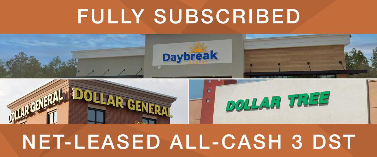 Net-Leased All-Cash 3 DST property