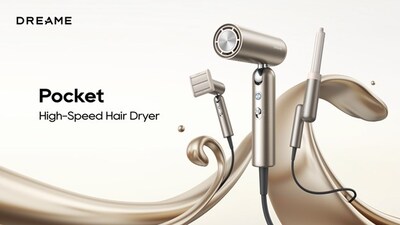 Dreame Makes High-Tech Beauty Portable With the New Pocket High-Speed Hair Dryer