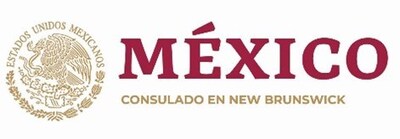 Logo for the Consulate of Mexico in New Brunswick