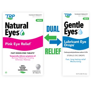 The Relief Products® Unveils Innovative Dual Relief Delivery System for Eye Health Care