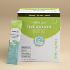 FASTer Way Hydration is offered at $59.99 for 30 individual packets of electrolyte drink and is also available with a subscribe and save option.