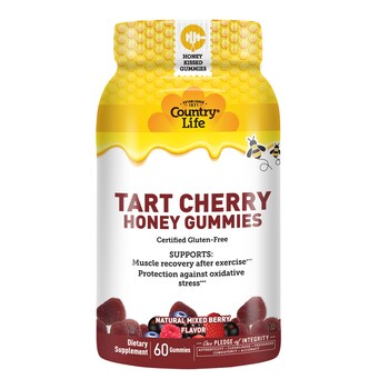 Country Life Vitamins Tart Cherry Honey Gummies