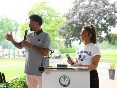 NBA Star & Sports Analyst, Jalen Rose and Professional Golfer & The Golf Fashionista, Seema Sadekar