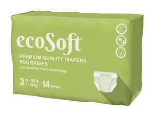 California Tree Free Diapers Era Begins; Soft N Dry Introduces New ecoSoft Brand