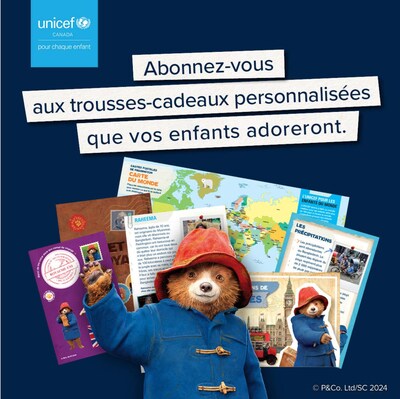 Les cartes postales sont parfaites pour les enfants de 4 à 10 ans. (Groupe CNW/UNICEF Canada)