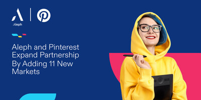 Aleph partners with Pinterest as sales representative in key new markets