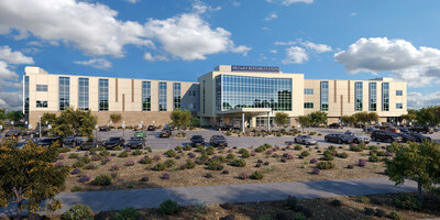 A rendering of the future Brooks Rehabilitation Hospital - Arizona Campus.