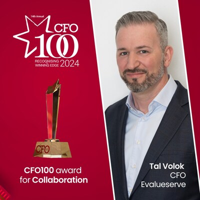 Evalueserve's CFO Tal Volok Recognized in Prestigious CFO100 ...