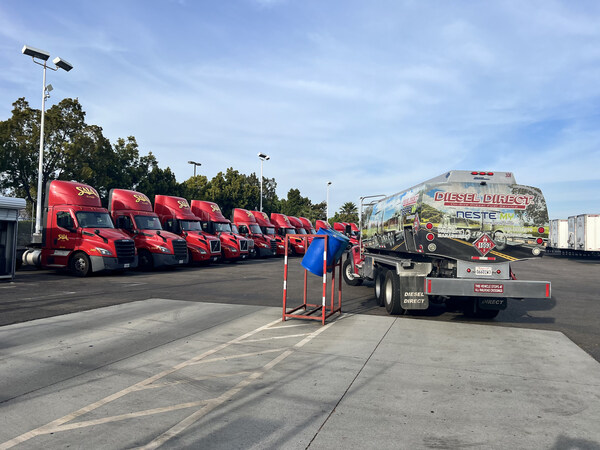 Diesel Direct Fueling SAIA Truck Fleet with Renewable Diesel