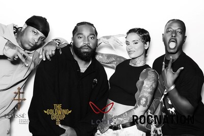 DIXSON Celebrates Birthday at The Spare Room in Hollywood, CA Sponsored by RocNation and D'Ussé; Photo credit - GIF CUBE