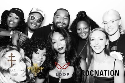 DIXSON Celebrates Birthday at The Spare Room in Hollywood, CA Sponsored by RocNation and D'Ussé; Photo credit - GIF CUBE