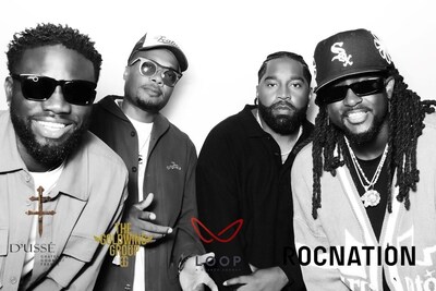 DIXSON Celebrates Birthday at The Spare Room in Hollywood, CA Sponsored by RocNation and D'Ussé; Photo credit - GIF CUBE