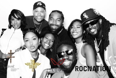 DIXSON Celebrates Birthday at The Spare Room in Hollywood, CA Sponsored by RocNation and D'Ussé; Photo credit - GIF CUBE