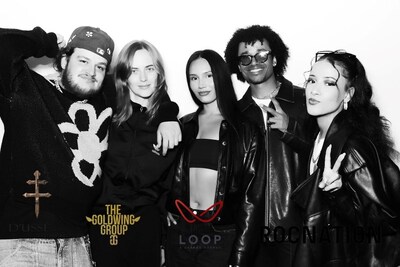 DIXSON and Friends Celebrate His Birthday at The Spare Room in Hollywood, CA Sponsored by RocNation and D'Ussé; Photo credit - GIF CUBE