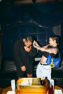 RocNation Artist DIXSON and Kehlani Celebrate His Birthday at The Spare Room in Hollywood, CA; Photo Credit - The Bryce Studio