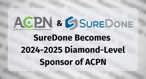 SureDone Becomes Diamond Sponsor of ACPN, Strengthening Commitment to the Automotive Content Community