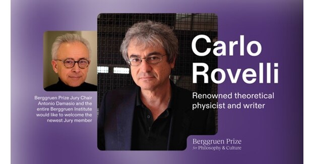 El jurado del Premio Berggruen da la bienvenida al f&iacute;sico Carlo Rovelli