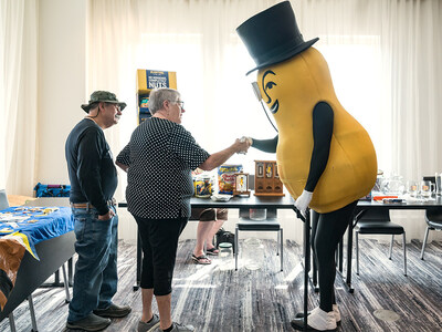 The Peanut Pals, a cohort comprised of more than 400 MR. PEANUT® merchandise collectors, are celebrated in the latest Inspired Fans™ film from Hormel Foods entitled Legendary Legume: The Peanut Pals and MR. PEANUT®.