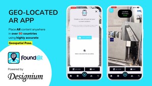 Designium Drives Innovation in Geospatial AR, Developing A Geo-located AR App With FoundAt