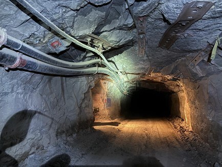 Figure 1 – Underground at Tony M Mine (CNW Group/IsoEnergy Ltd.)