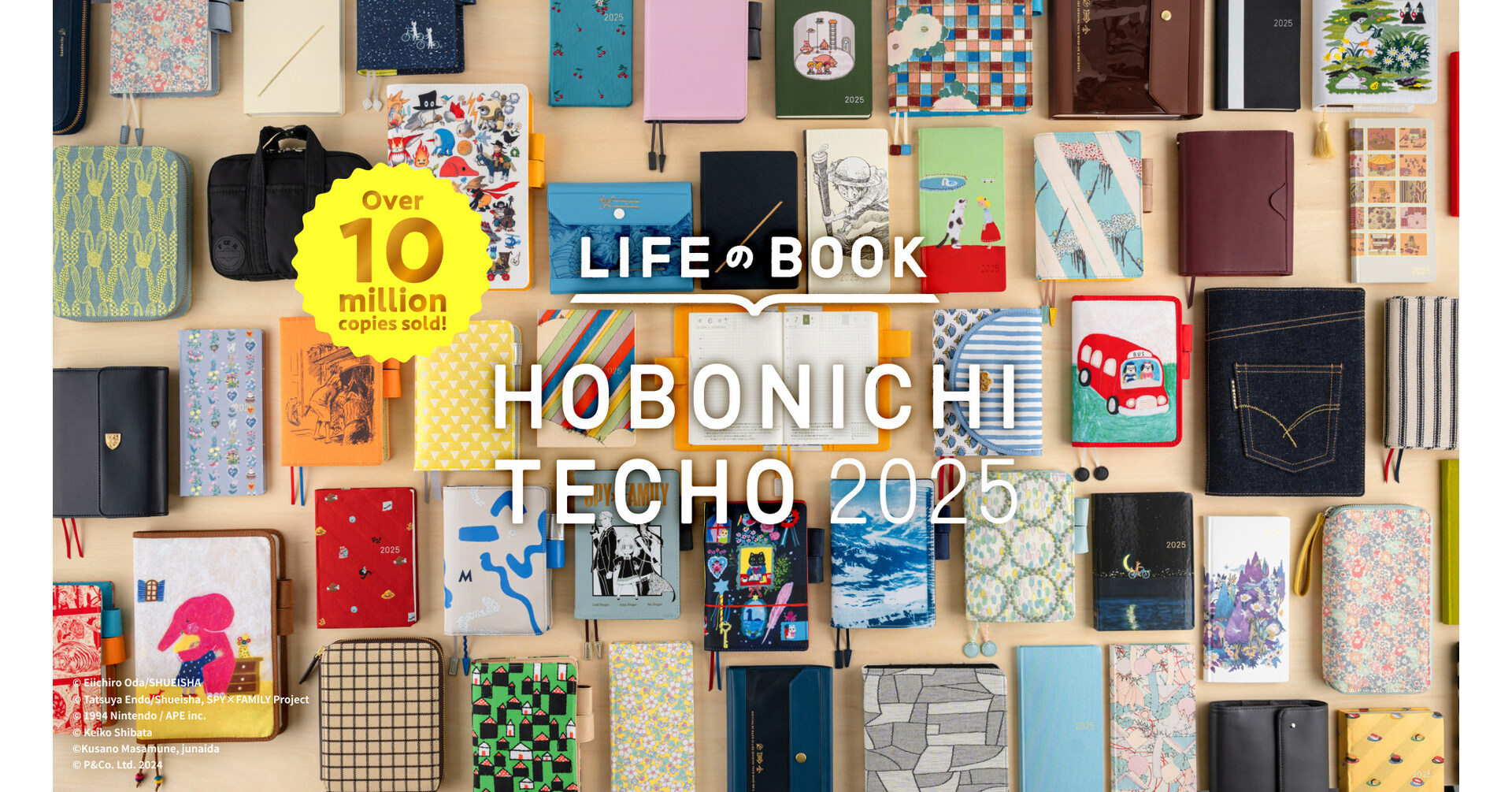 Hobonichi Techo to Launch 2025 Lineup with Over 350 New Items, Riding the Wave of Global Popularity