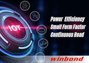 Winbond has unveiled its latest 1Gb QspiNAND for Wearable and Low-Power IoT Devices