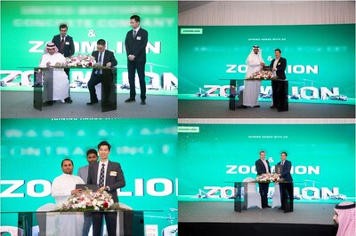 Zoomlion firma acordo com parceiros da Arábia Saudita