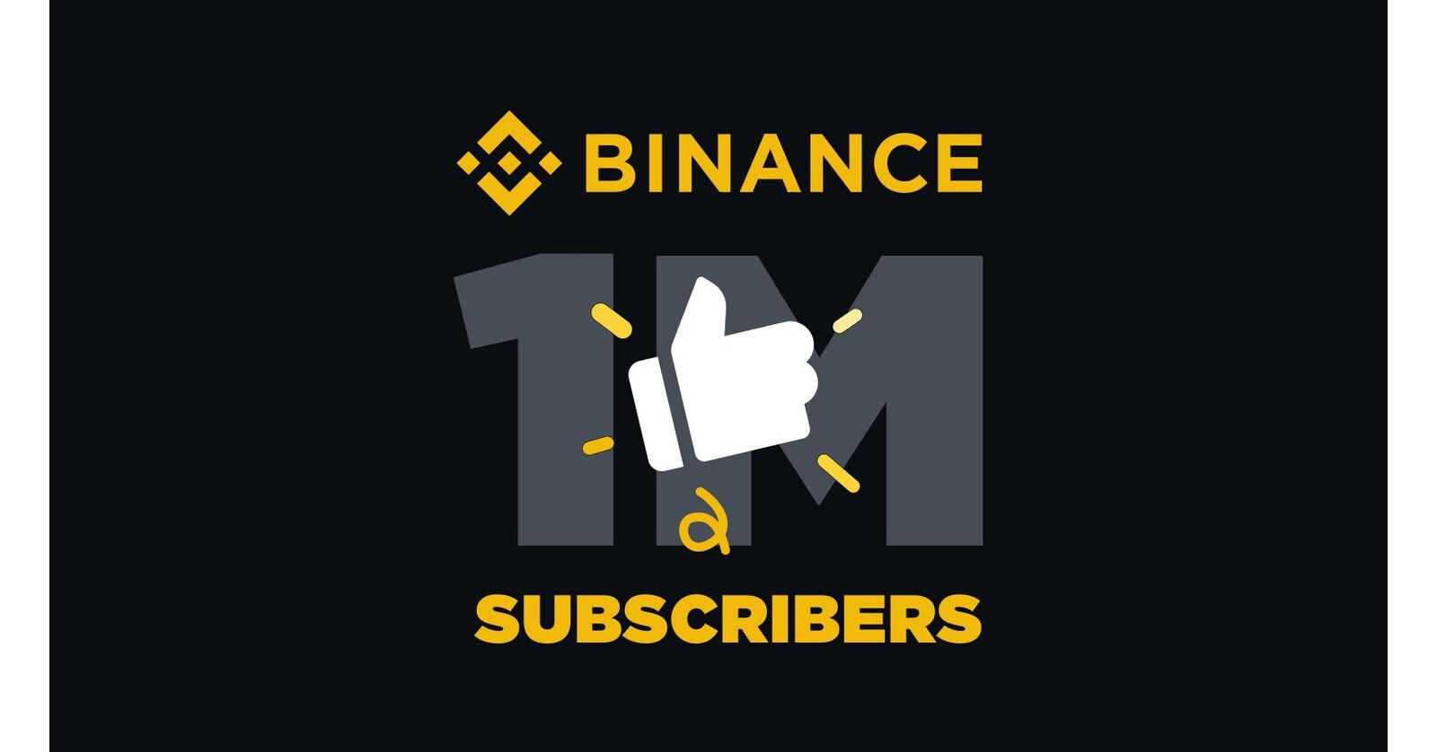 Binance Becomes First Crypto Brand to Reach One Million Subscribers on  YouTube