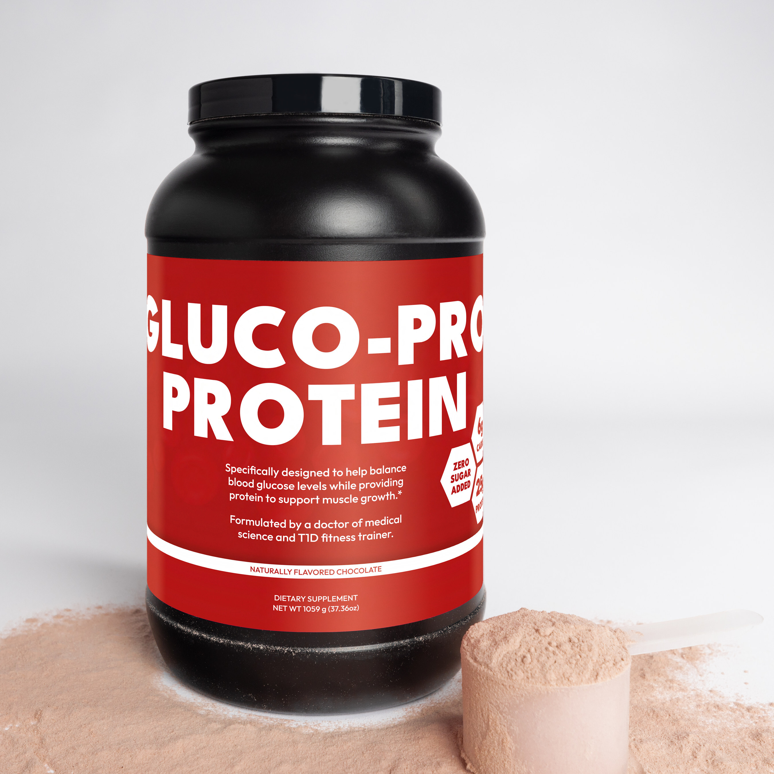 Introducing Gluco-Pro Protein: The Revolutionary Whey Protein Powder Designed to Stabilise Blood Sugar While Building Muscle