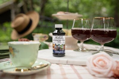 Delicious Elderberry Plus Syrup powered by mushroom mycelium from Turkey Tail, Chaga, Reishi...and now also Agarikon!*