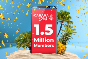 High Tide Surpasses 1.5 Million Cabana Club Members