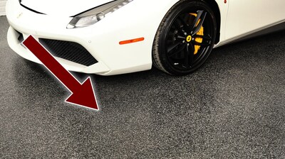 Full Flake Epoxy Polysapartic Polyurea Installed Correctly