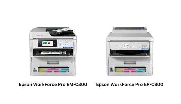 Epson adds the WorkForce Pro EM-C800 multifunction printer and EP-C800 printer to its business print lineup