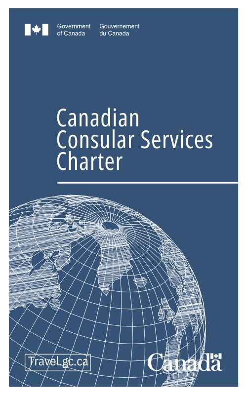 Canadian Consular Services Charter (CNW Group/Global Affairs Canada)