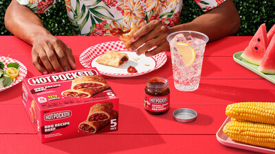 Hot Pockets is launching a limited-edition BBQ sauce in celebration of the return of the iconic Hot Pockets BBQ Recipe Beef – and it’s pocket-sized. Inspired by the sweet and tangy sauce in the BBQ Recipe Beef, the limited-edition sauce is designed for dipping or drizzling on top of your favorite backyard BBQ recipes – BBQ chicken, Korean BBQ galbi and more.