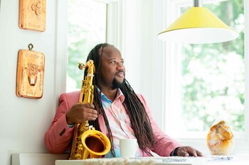 Saxophonist/composer Rahsaan Barber (photo: Alexandrea Lassiter).