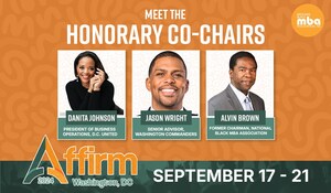 National Black MBA Association Names Alvin Brown, Danita Johnson and Jason Wright as Honorary Co-Chairs for 46th Annual Conference and Career Expo