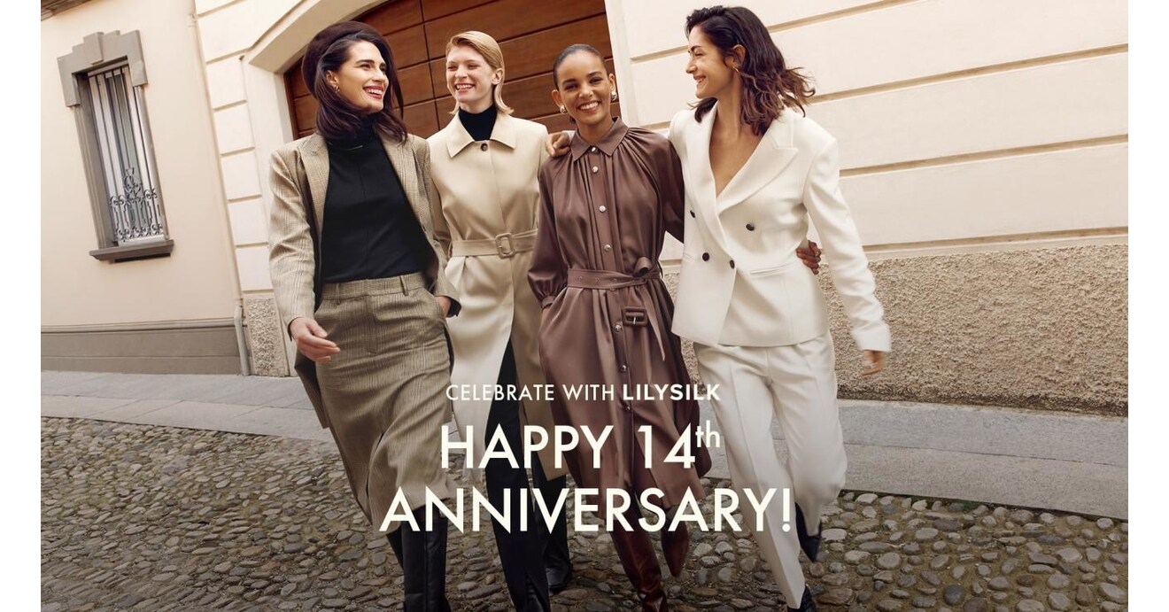 LILYSILK celebra 14 a&ntilde;os de elegancia y sostenibilidad con innovaciones ecol&oacute;gicas