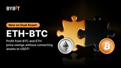 Bybit推出ETH-BTC雙資產產品 Bybit推出ETH-BTC雙資產產品