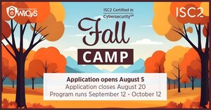 WiCyS and ISC2 Launch Fall Camp for Cybersecurity Certification