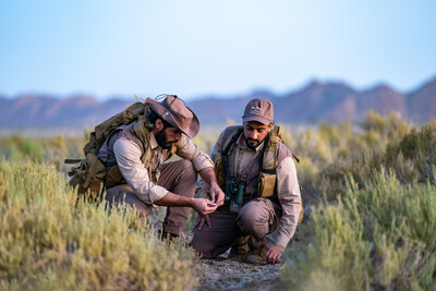 Rangers inspect vegetation in Prince Mohammed bin Salman Royal Reserve