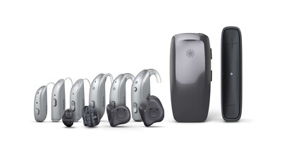 Beltone Serene™ hearing aids including new ITC and CROS BTE styles and new Multi-Mic+ and Beltone's TV-Streamer+