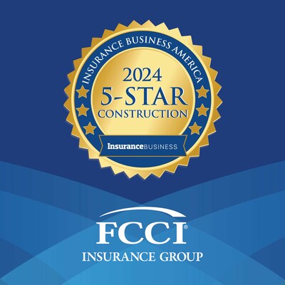 FCCI Insurance Group was named among the best construction insurance carriers in the United States for 2024.