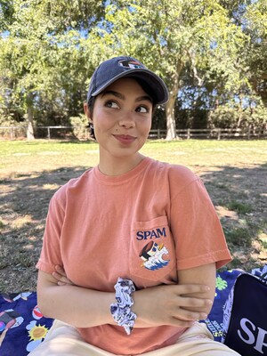 To help drive even more support for the National SPAM® Musubi Day Merch Collection and its purpose, Hawaiian actor, singer and SPAM® brand fan Auli’i Cravalho is partnering with the SPAM® brand to show her support.