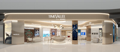 Crédit Photo: TimeVallée - Façade de la boutique TimeVallée à Montréal (Groupe CNW/Groupe Birks Inc.)