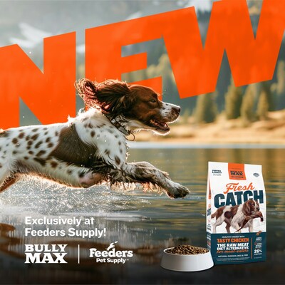 Bully Max Partners with Feeders Pet Supply to Launch Fresh Catch Dog Food